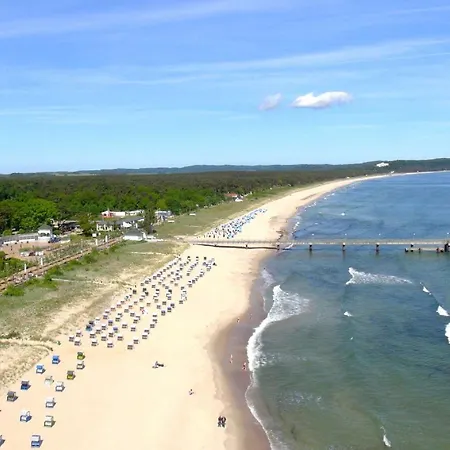 Meeresblick Fewo: Beachfront Balcony With Ahoi Access Lejlighed Goehren (Ruegen)